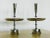 Mid-Century Modern Mid-Century Tommi Parzinger Polished Nickel Candlesticks - a Pair For Sale - Image 3 of 13