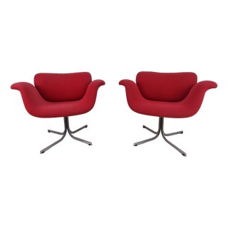 Model 543 Big Tulip Easy Chairs by Pierre Paulin for Artifort, 1960s, Set of 2 For Sale