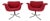 Model 543 Big Tulip Easy Chairs by Pierre Paulin for Artifort, 1960s, Set of 2 For Sale