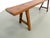 Vintage Walnut Bench, 1950s For Sale - Image 15 of 18