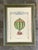 Victorian Vintage Framed Hot Air Balloon Print For Sale - Image 3 of 12