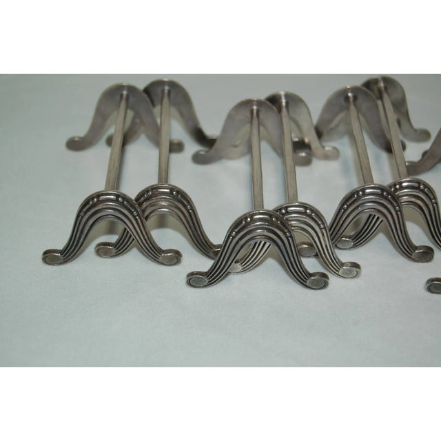 1920s Art Deco Knife Holders, 1920s, Set of 11 For Sale - Image 5 of 6