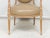Mid 20th Century Pair of Vintage Cerused Oak Armchairs in the Neoclassic Manner For Sale - Image 5 of 10
