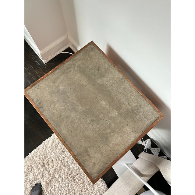 Copper Copper Custom Side Table For Sale - Image 8 of 12