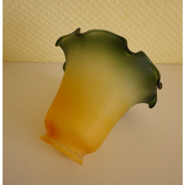 Rosa Table Lamp with Tulip-Shaped Glass Paste Lampshade, 1999 For Sale - Image 15 of 18