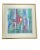 1980s “Vertical Abstract” Watercolor Painting by Marilyn Miles Weiss, Framed For Sale - Image 10 of 10