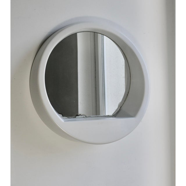 Space Age Mirror in Resin, 1970s For Sale - Image 9 of 14