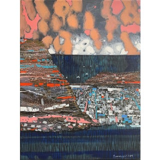 Andrzej Borowski, Clouds of the Aegean, Greek Themes, 2023, Acrylic on Canvas For Sale