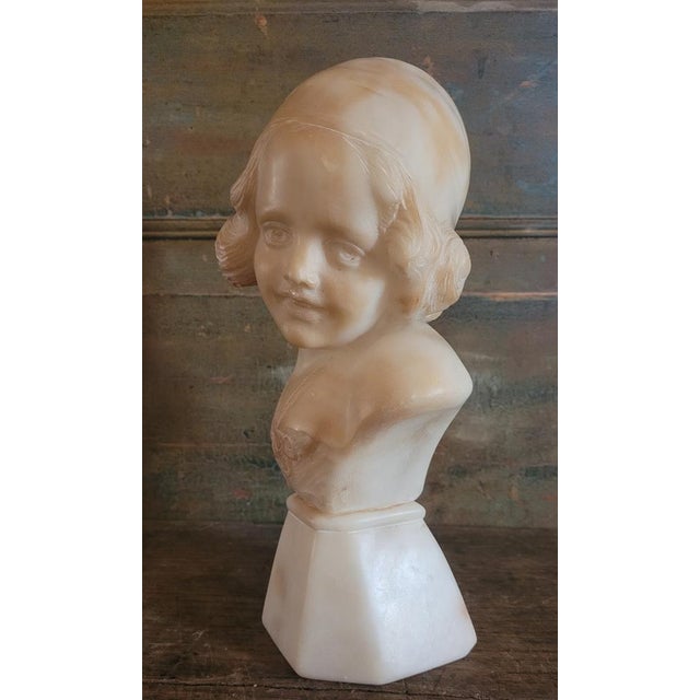 Antique Italian Bust by Giuseppe Bessi, 19th Century For Sale - Image 5 of 10