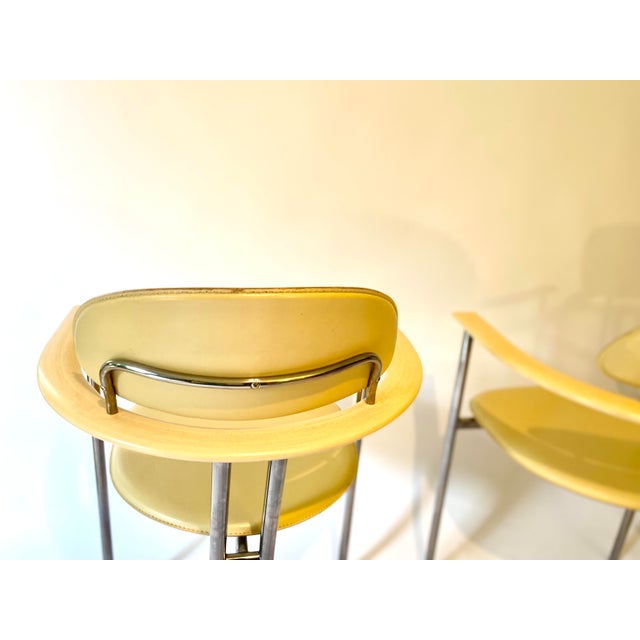 Modern Yellow Chairs, 2000s, Set of 5 For Sale - Image 4 of 18