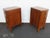 Tall and Narrow Mahogany Nightstands End Bedside Tables a Pair 6658 For Sale - Image 17 of 18