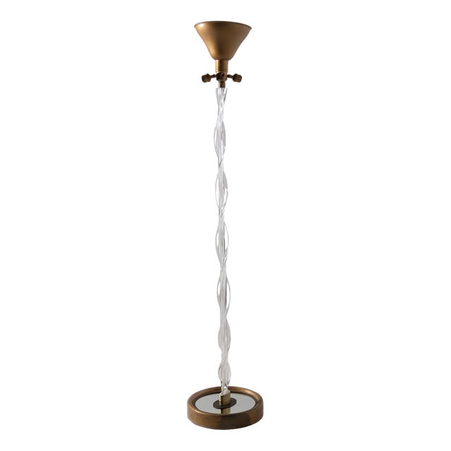 Murano Glass Floor Lamp from Barovier & Toso, 1950 For Sale