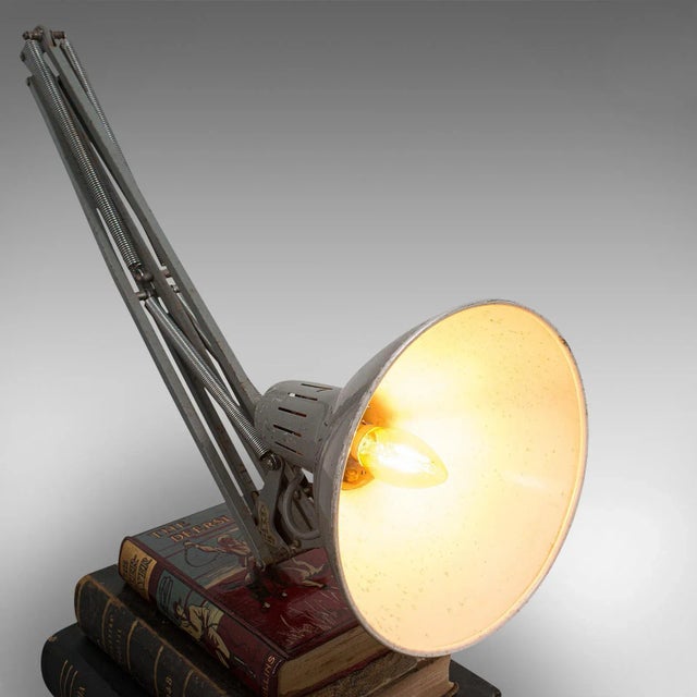 Vintage 1960s Anglepoise English Architect's Light Bibliophile Desk Lamp For Sale - Image 9 of 13
