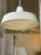 Pendant lamp with shade made of gray painted metal, inner shade made of matt glass, shade made of plastic Thanks to the...