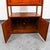1960s Mid Century Modern Room Divider Teak Freestanding Shelving Unit Cabinet MCM For Sale - Image 5 of 11