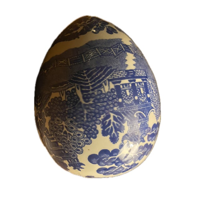 Mid-Century Modern Vintage John Ffrench Arklow Studio Pottery Egg For Sale - Image 3 of 10