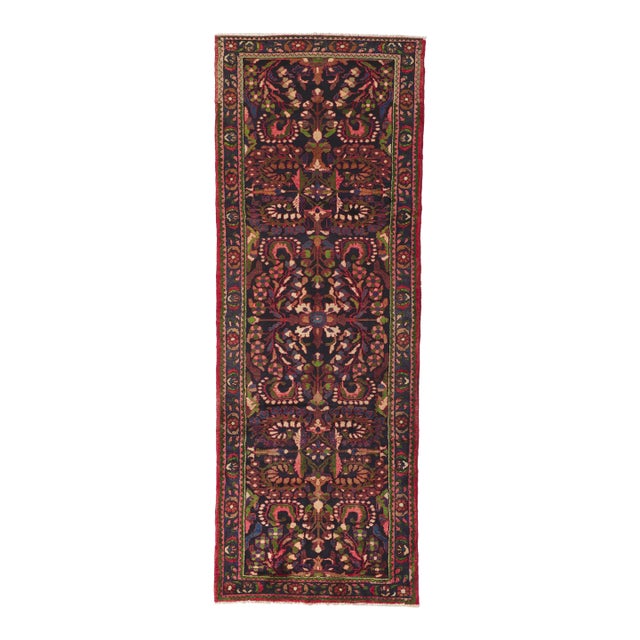 Vintage Persian Malayer Runner - 03'08 X 10'00 For Sale