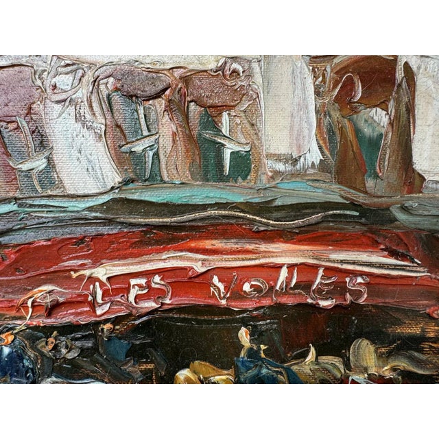 Ludovic Labbé, Oil on Canvas, Les Voiles, 35cm x 27cm, in Flawless conditions. Designed from 2000