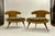 Karpen of California Karpen Style Horn Chairs For Sale - Image 4 of 11
