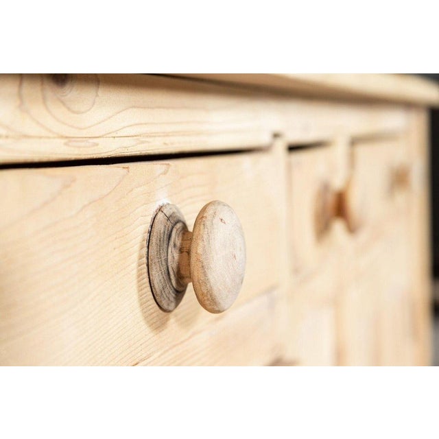 19th Century Irish Pine Sled Foot Cupboard For Sale - Image 9 of 14