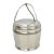Vintage Bernard Rice's Sons Silver Plated Reticulating Hinge Lid Bar Ice Bucket For Sale