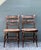 Brown Vintage Hand Painted Hitchcock Rush Seat Chairs - Set of 2 For Sale - Image 8 of 12