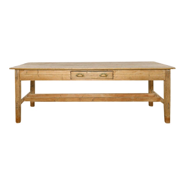 Antique Irish Pine Farmhouse Table | Circa 1870 For Sale