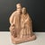Ceramic Norman Couple Figurine in Terracotta from V. Becquerel, 1800s For Sale - Image 7 of 12