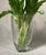 Vintage Scandinavian Large Glass Vase Art-Glass Etched Deer, C. 1950s-1960s For Sale - Image 10 of 11