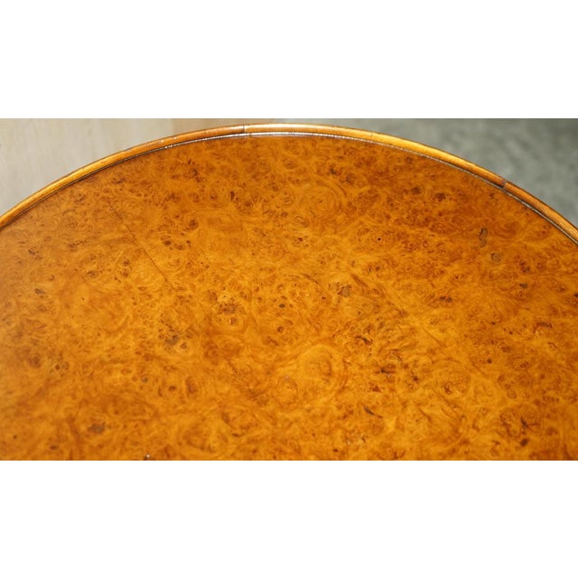 Victorian Hand-Carved Pollard Oak Table For Sale - Image 10 of 16