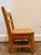 1950's-1960's vintage classic oak wood school chair. Child's wooden ladder-back student chair that has been well-loved,...
