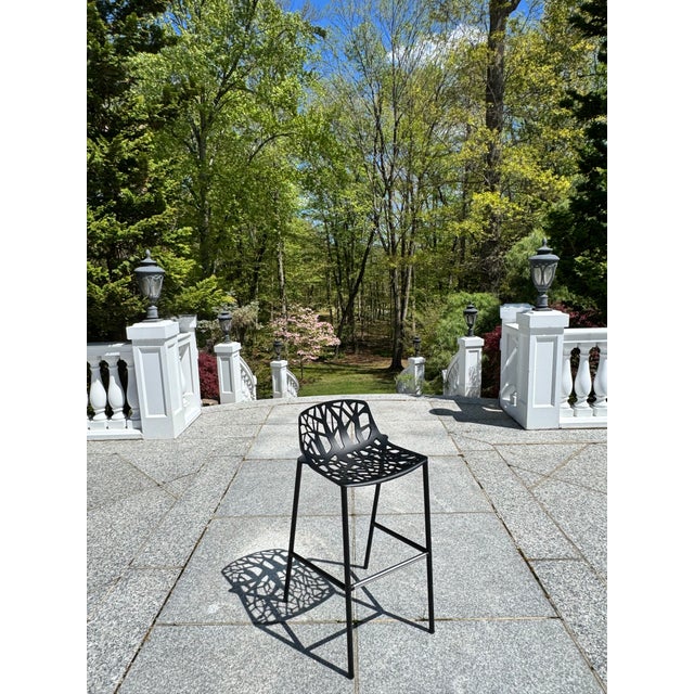 Designed by renowned Spanish architect and designer Ramon Esteve, the Forest Low Back Barstool for JANUS et Cie is an...