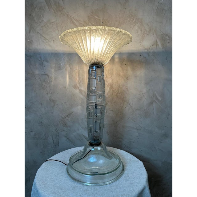 Vintage Table Lamp in Murano Glass, 1950 For Sale - Image 18 of 18