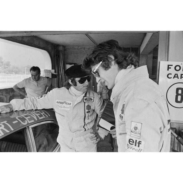 1972 Paul Ricard 6 Hours At Circuit Paul Ricard British Formula One racing driver Jackie Stewart and French Formula One...