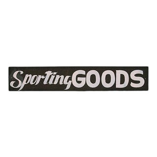 Sporting Goods Store Sign For Sale