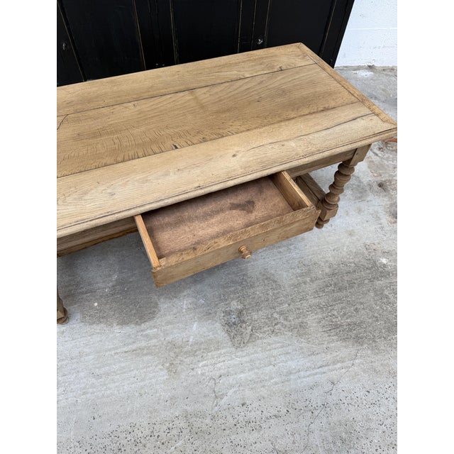 Late 19th Century Oak Coffee Table For Sale - Image 6 of 7