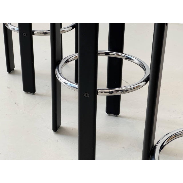 Vintage Bar Stool by Bruno Rey for Dietiker, Switzerland, 1970s For Sale - Image 16 of 18