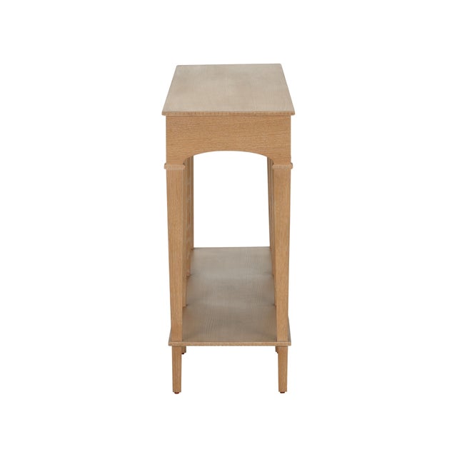 Contemporary Oslo Console - Oak For Sale - Image 3 of 4