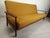 1960s Scandinavian Mustard Bench Sofa, 1960s For Sale - Image 5 of 18