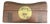 Antique Chinese Leather-Covered Wooden Document Box With Brass Hardware, Circa 1900 For Sale