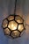 Metal 2000s Honeycomb Design 4 Light Fixture, Soccer Ball For Sale - Image 7 of 8