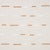 Sample - Schumacher X Caroline Z Hurley Overlapping Dashes Fabric in Brown & White For Sale