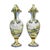 Late 19th Century Pair of Italian Maiolica Vases, Coiled Snake Handles, Ca. 1880 For Sale - Image 5 of 10