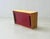 Beige Mid-Century Modern Wall Cabinet with Red Sliding Doors, 1960s For Sale - Image 8 of 15