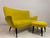 Vintage Italian Sofa with Matching Stool, 1950s, Set of 2 For Sale - Image 6 of 16