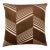 Schumacher x Victor Glemaud Jessie Cut Velvet 20" Pillow In Sable For Sale