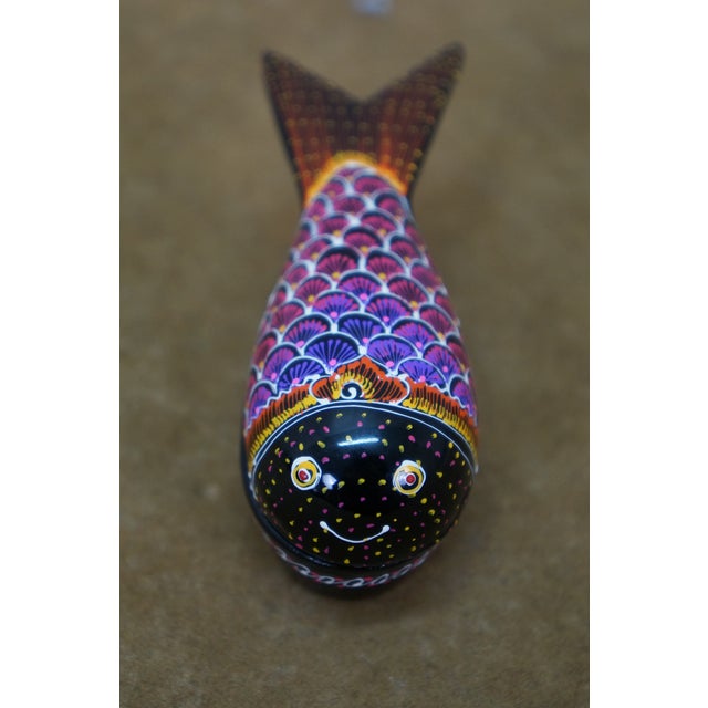 Mid 20th Century Set of 14, Lacquered Paper Mache Trinket Boxes For Sale - Image 14 of 18