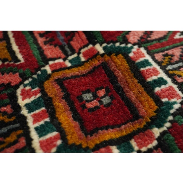 Textile Vintage Heriz Rug 7'8'' X 11'0'' For Sale - Image 7 of 11