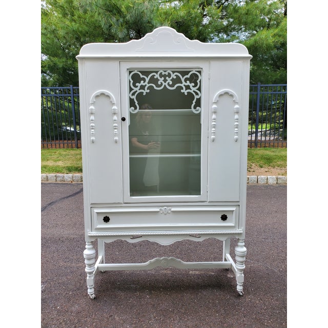 Antique Ornate China Cabinet Chairish