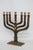 1960s Jerusalem Seven Branch Brass Menorah Enamel Shields 12 Tribes of Israel 4504b For Sale - Image 5 of 14